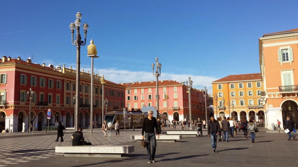 Plac Massena w Nicei