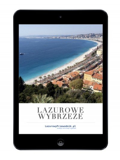 ebook_mockup Darmowy PDF, poradnik Nicea i Lazurowe Wybrzeże, ebook