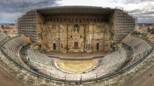 Teatr antyczny w Orange, Prowansja