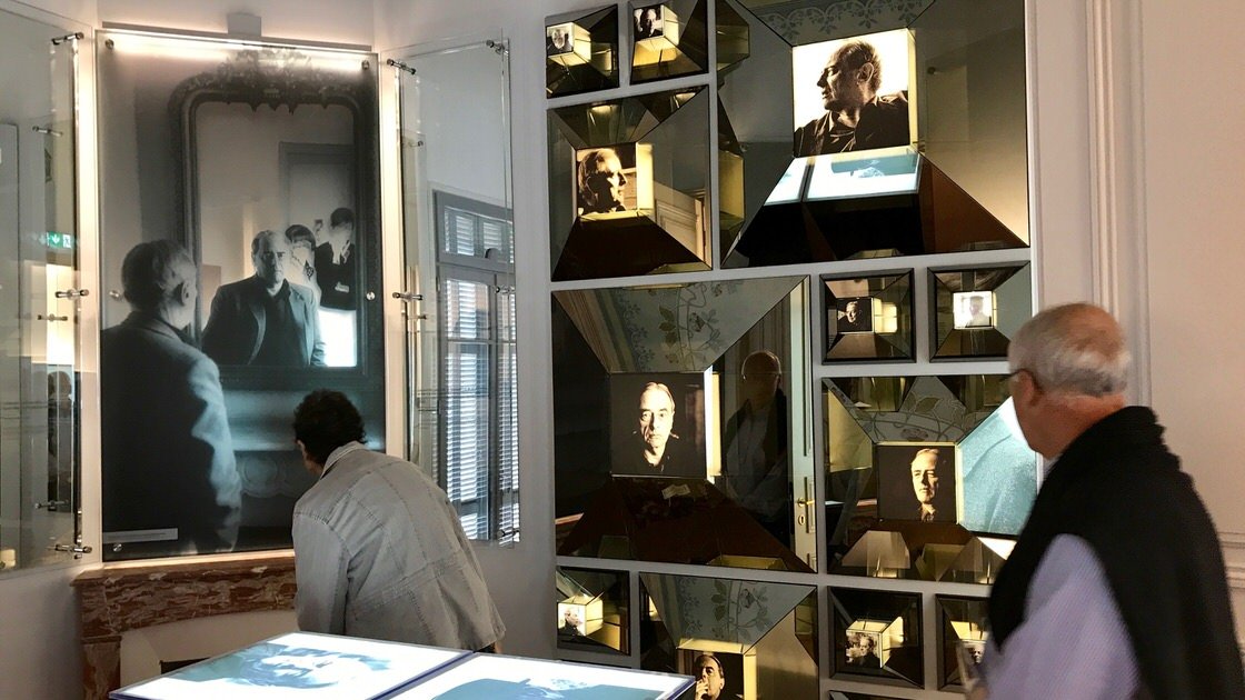 Ekspozycja w Muzeum Gombrowicza w Vence