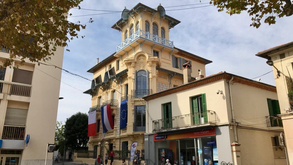 Villa Alexandrine, w której mieści się Muzeum Gombrowicza w Vence