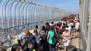 Taras widokowy na 86. piętrze Empire State Building, Nowy Jork