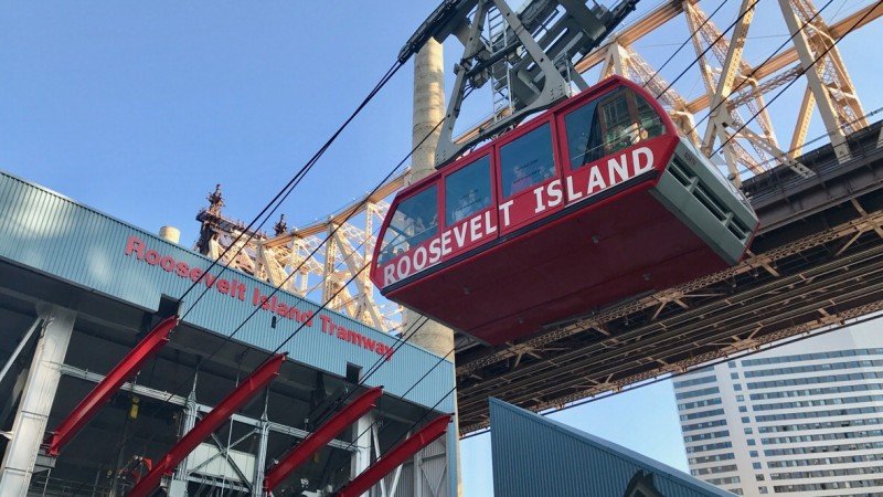Roosevelt Island Tramway - kolejka linowa w Nowym Jorku!