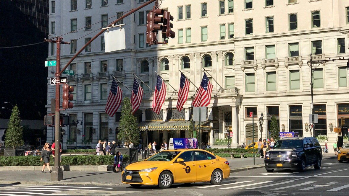 Hotele Nowy Jork: The Plaza to jeden z kultowych hoteli w mieście