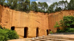 Kopalnia ochry Mines Bruoux, Prowansja
