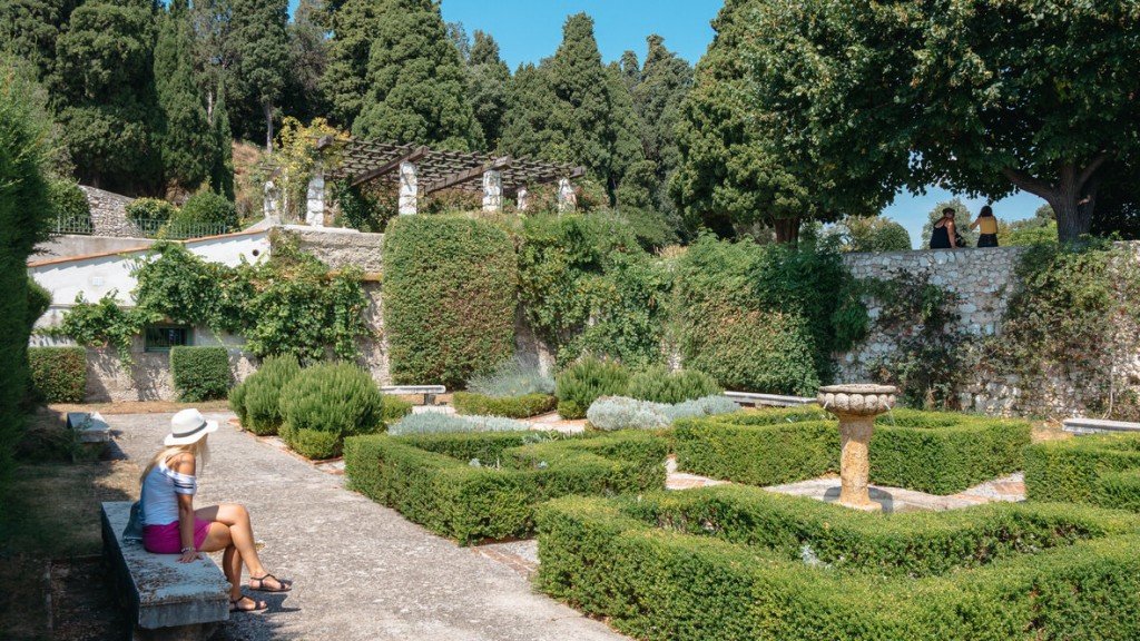 Ogród na terenie klasztoru Franciszkanów, Cimiez, Nicea