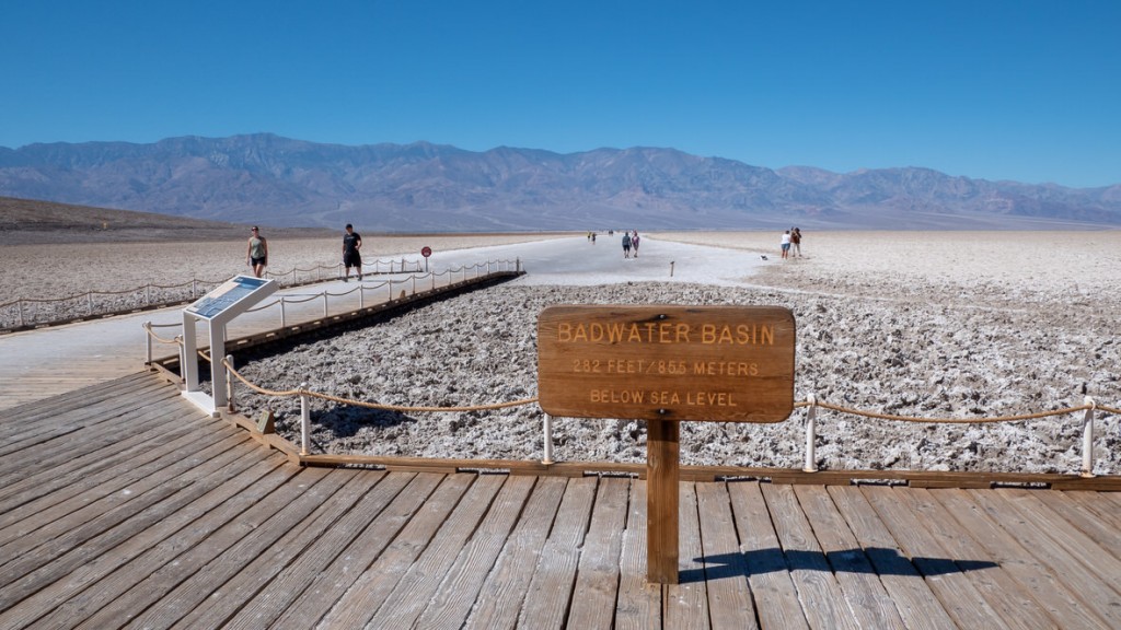 Badwater Basin, Dolina Śmierci (Death Valley), USA