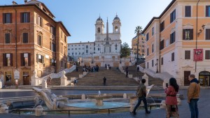 Schody Hiszpańskie w Rzymie