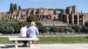 Pałac Domicjana, Wzgórze Palatyn w Rzymie