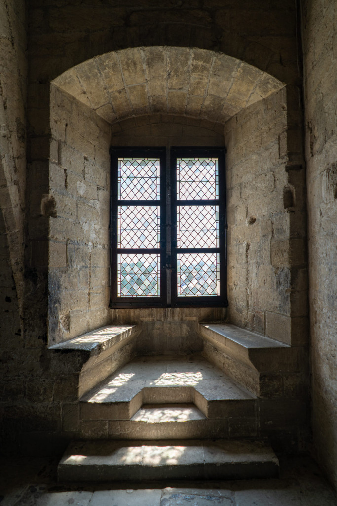Wnętrze pałacu w Awinionie
