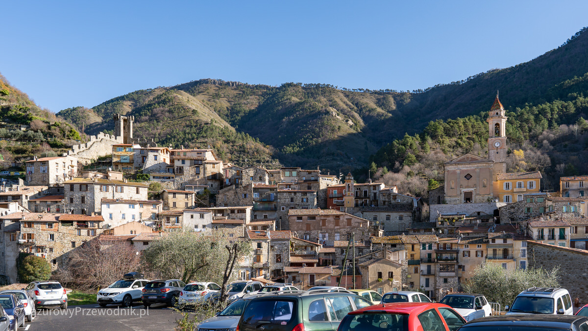 Luceram, miasteczko w górach niedaleko Nicei