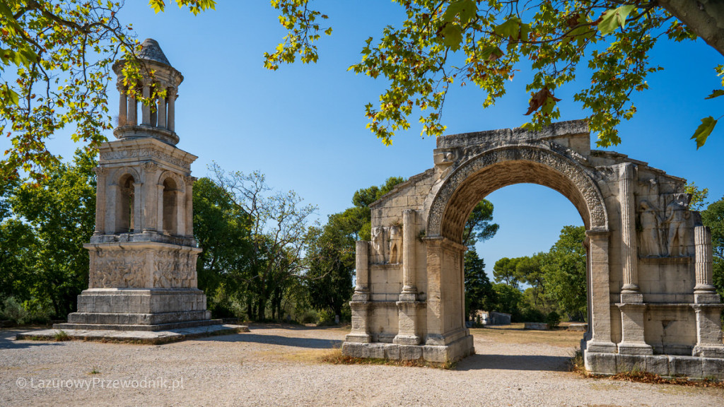 Glanum, antyczne ruiny w Saint-Rémy-de-Provence