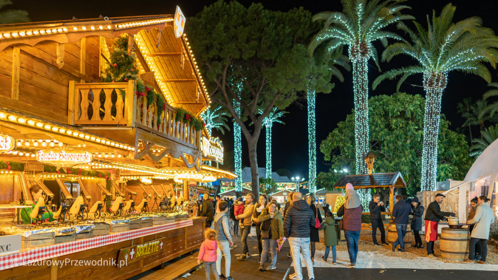 Świąteczny jarmark w Nicei