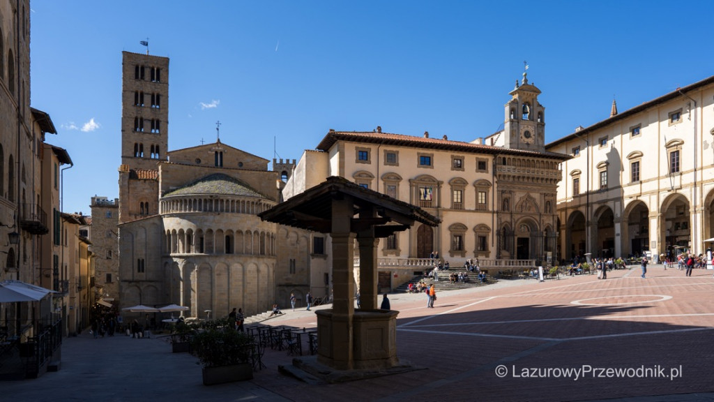 Arezzo to jedno z miast, które warto odwiedzić mając do dyspozycji dwa tygodnie w Toskanii
