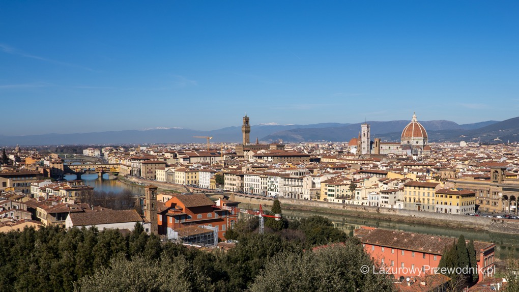 Florencja, widok z Piazzale Michelangelo