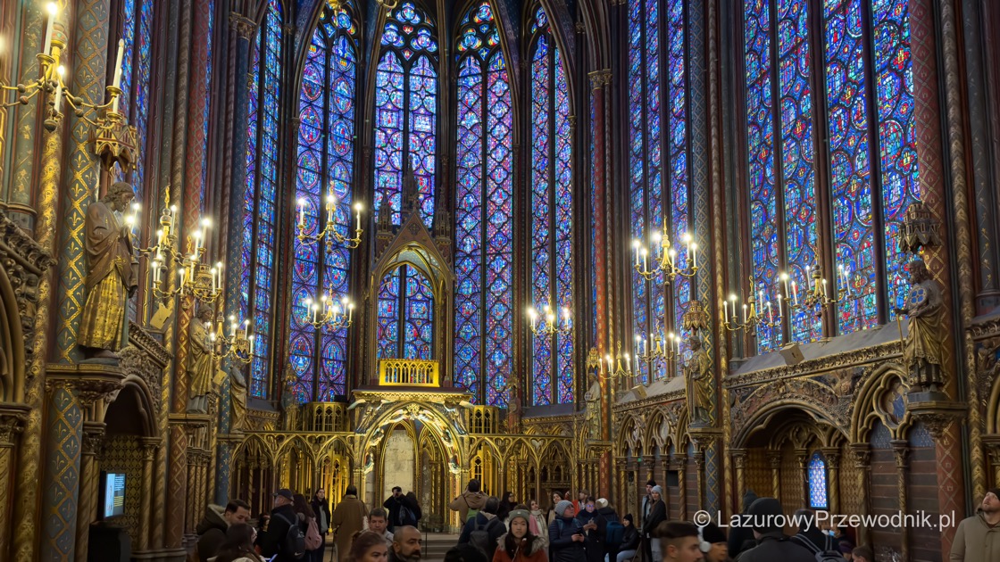 Sainte-Chapelle w Paryżu