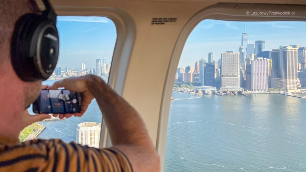 W trakcie lotu helikopterem można zobaczyć najważniejsze atrakcje Nowego Jorku