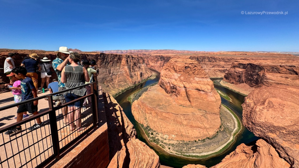 Taras widokowy na Horseshoe Bend