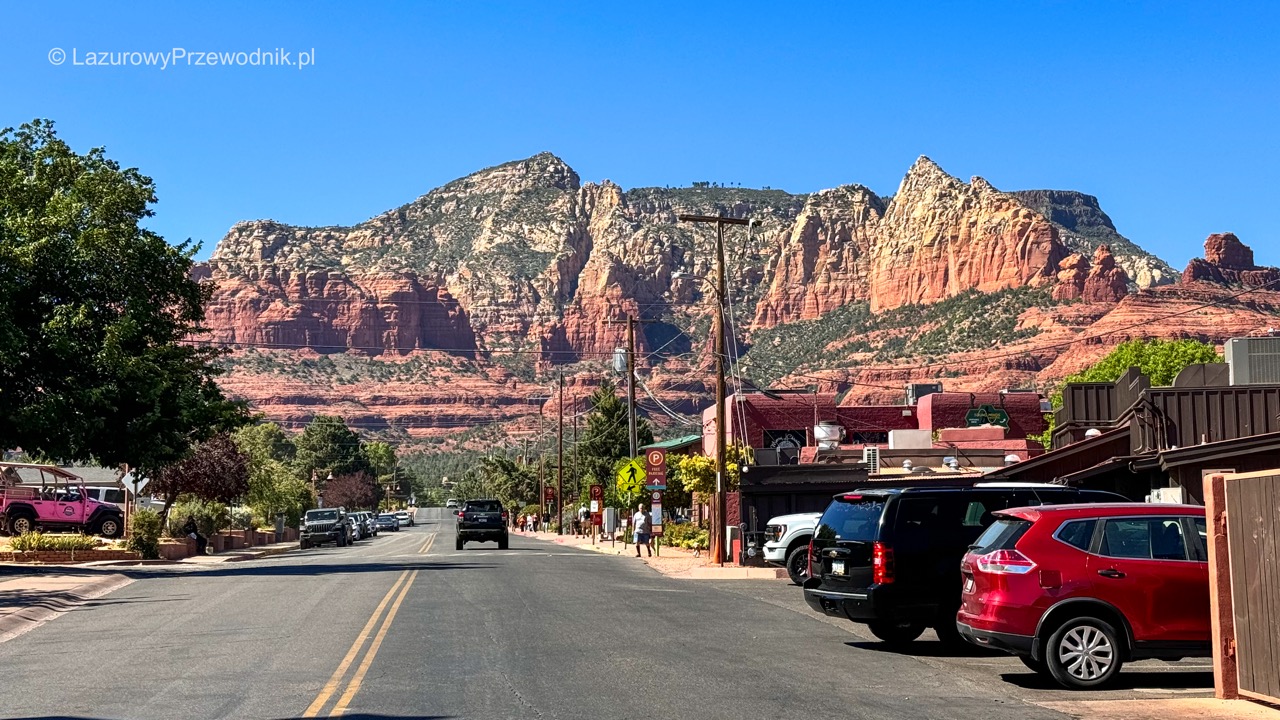 Sedona Arizona Odwied Koniecznie B d c Na Zachodzie USA 